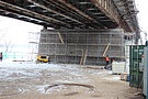 Петровский мост в Липецке ремонтируют материалами Вайтмикс